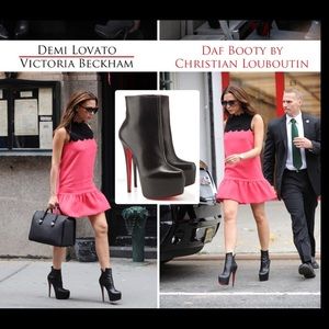 SOLD*****Christian Louboutin Daf Booty 160